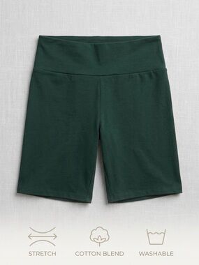 Full Tilt Women's Dark Green Biker Shorts - Size M - Like New